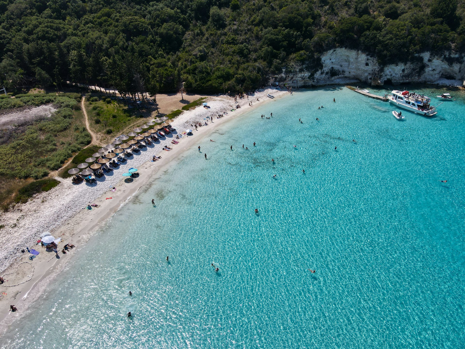 antipaxos beach view